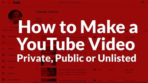 How to View a Private YouTube Video: Unlocking the Mystery Behind Restricted Content