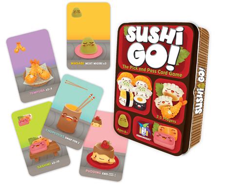  Sushi Go! - Een razendsnelle kaartengevecht met heerlijk Aziatische snacks