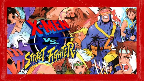 X-Men vs. Street Fighter: Een explosieve mix van mutantenkrachten en straatvechters!